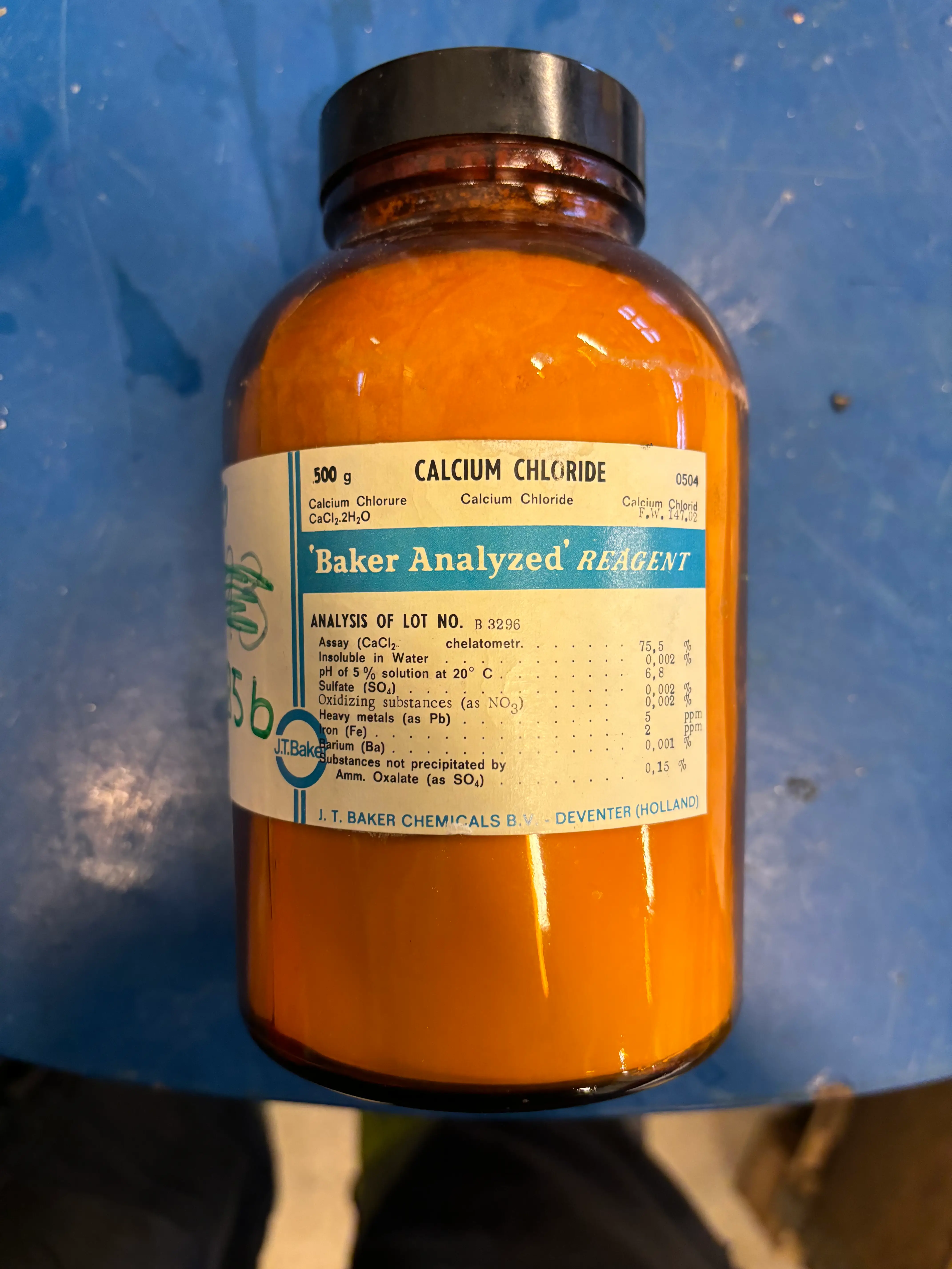 Calcium Chloride Baker Analyced Reagent