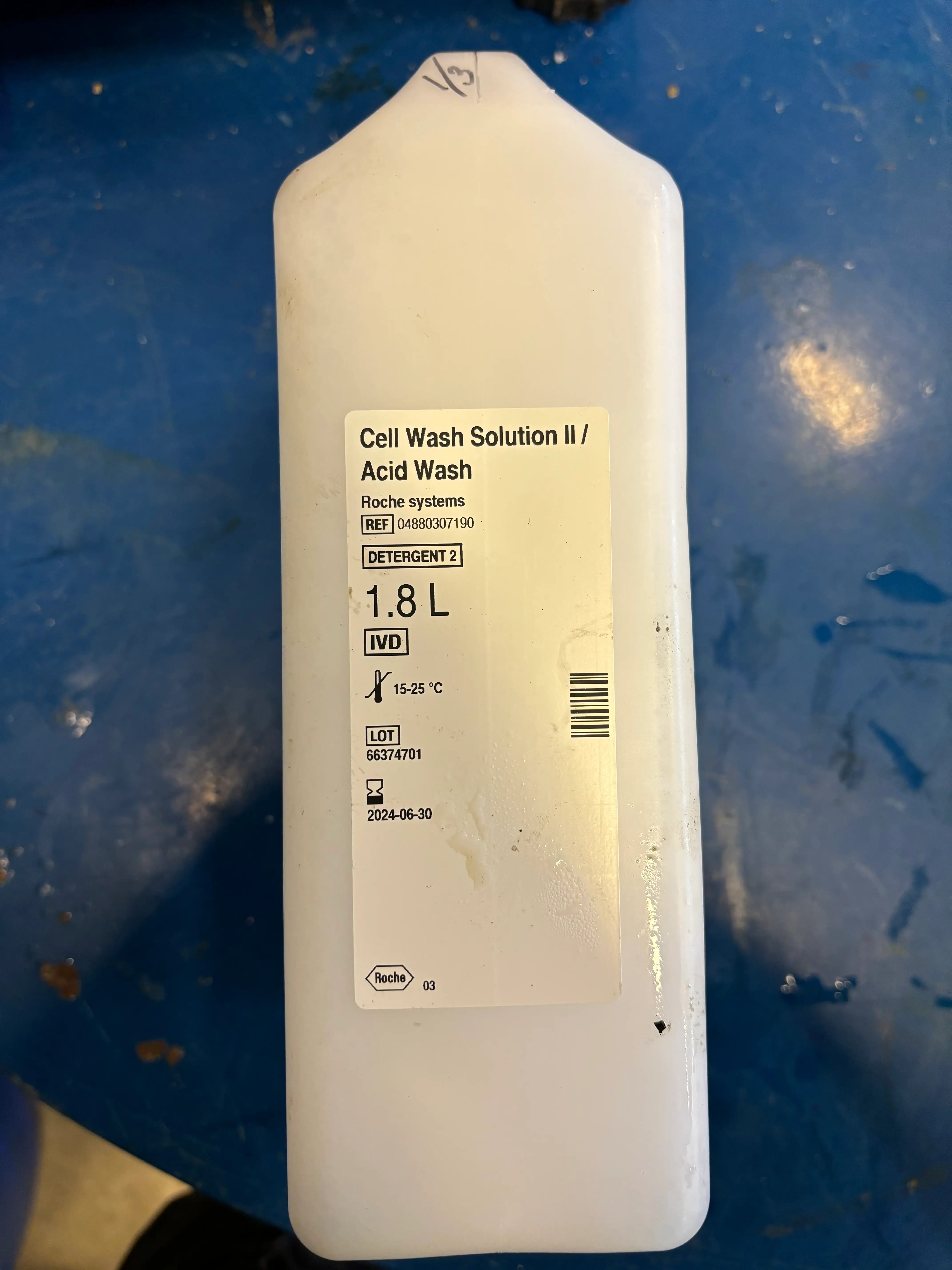 Cell Wash Solution 2 Acid Wash 1.8l