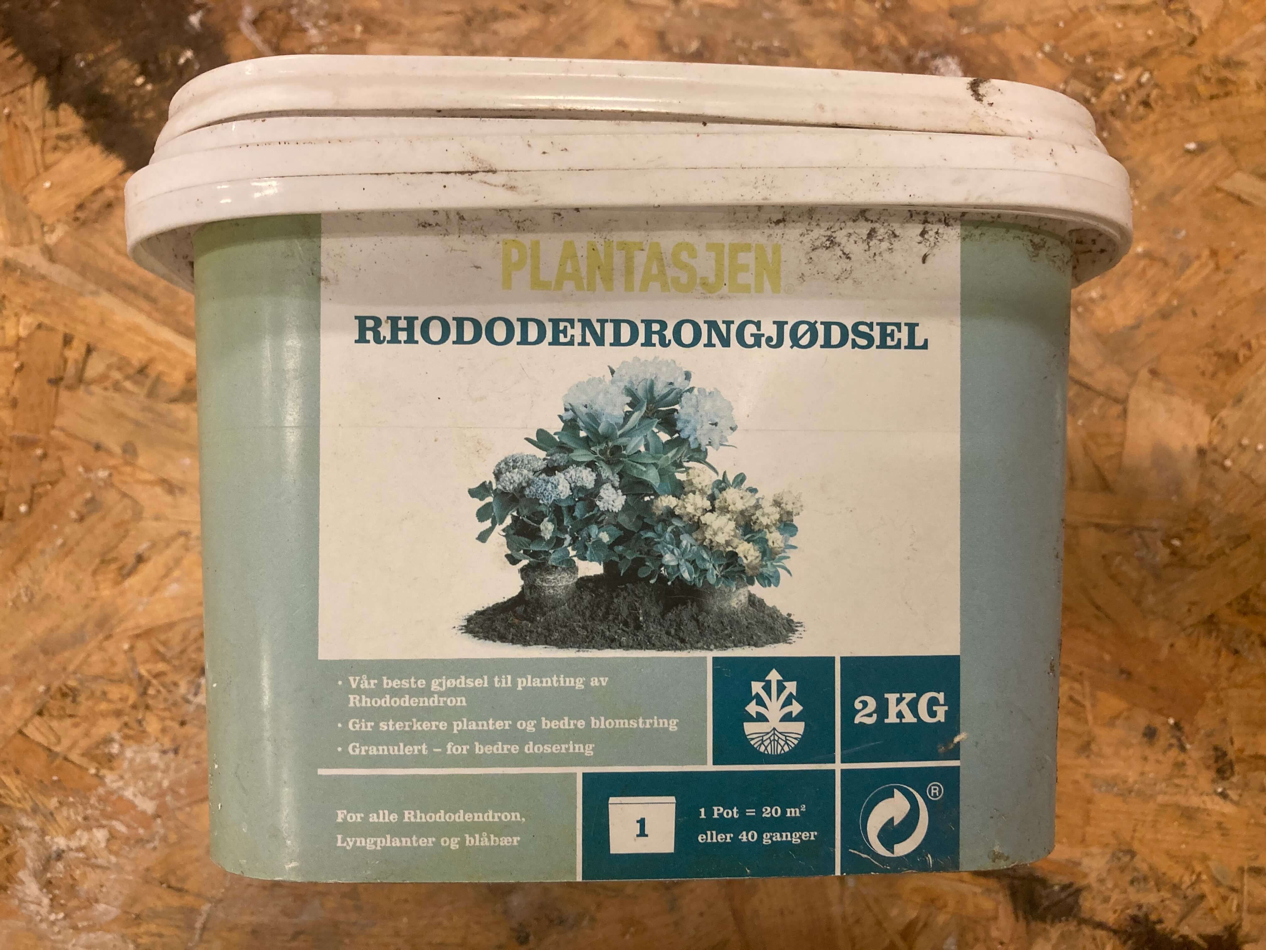 Plantasjen Rhododendrongjødsel