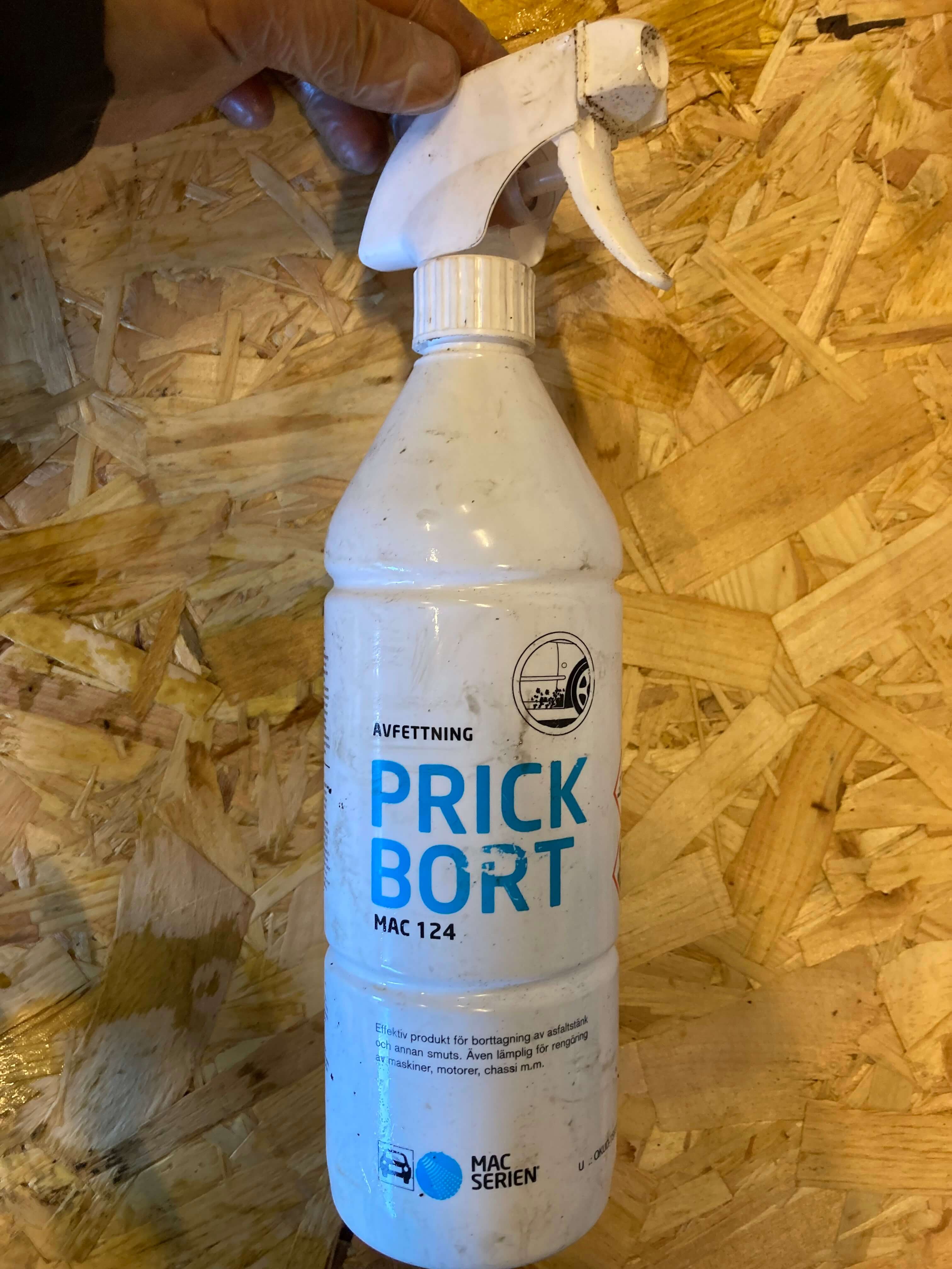 Prick Bort Avfettning Mac 124