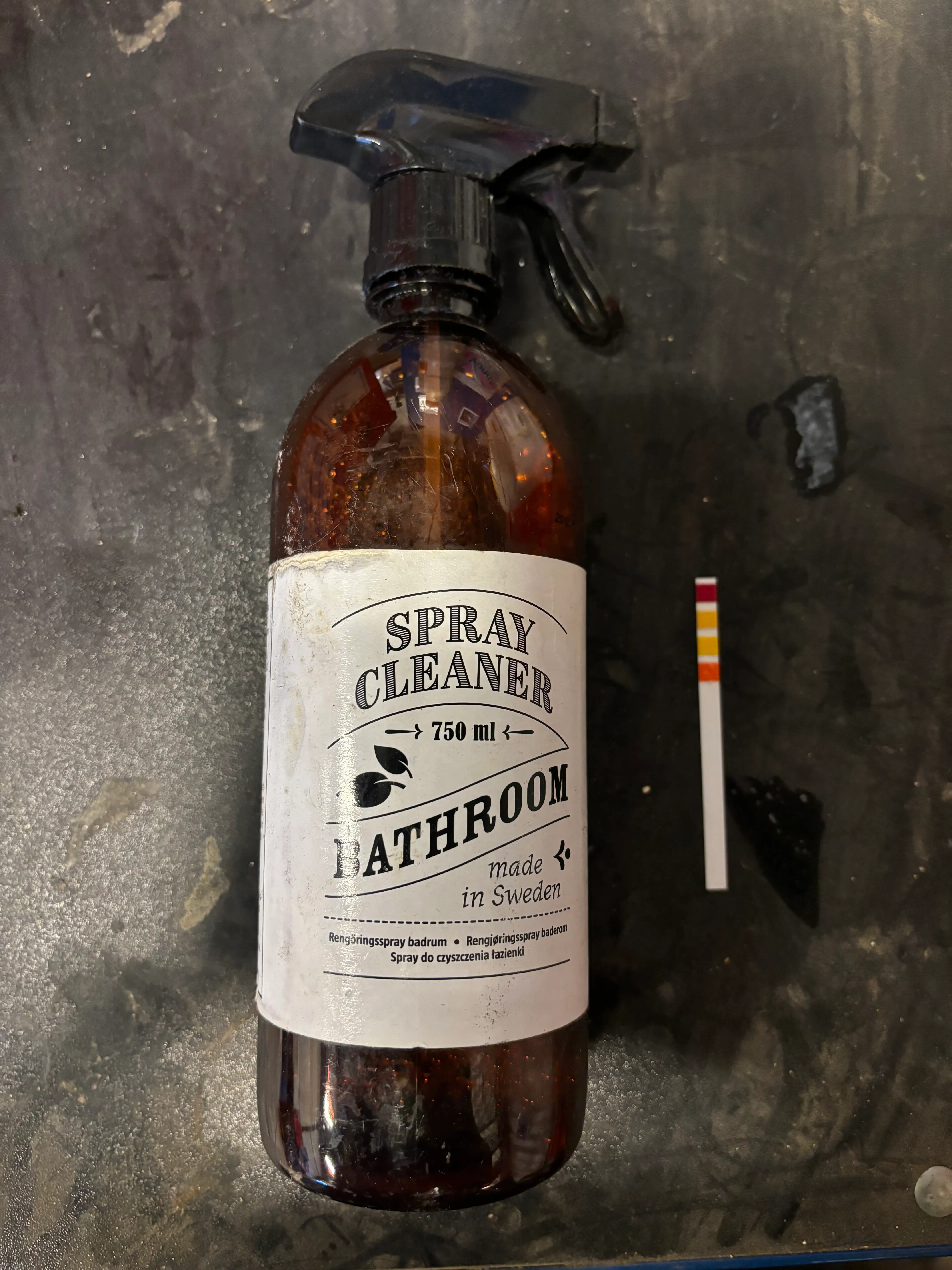 Spray Cleaner Bathroom Made In Sweden