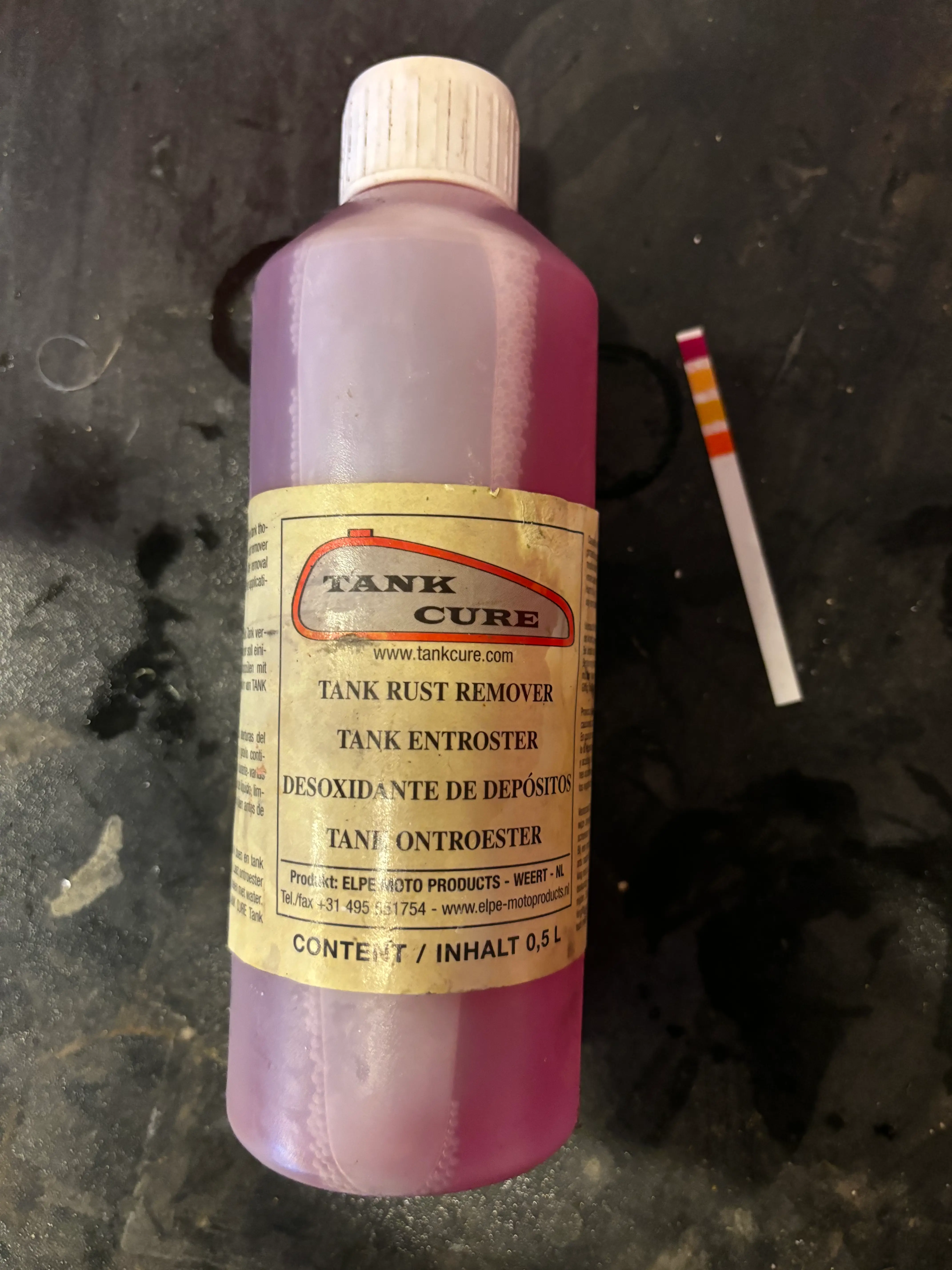 Tank Cure Rust Remover