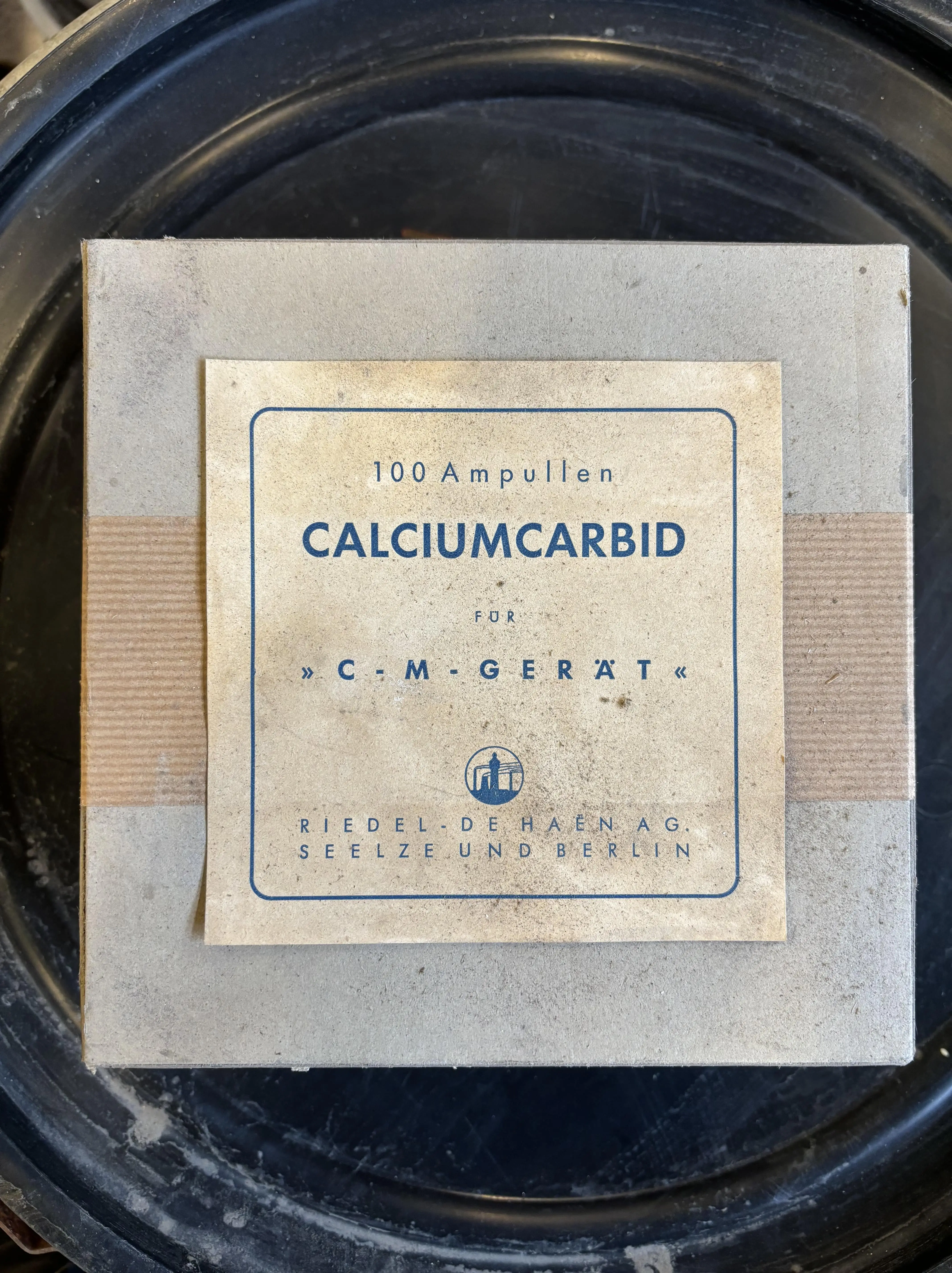 calciumcarbid 100 Ampullen C M Gerat