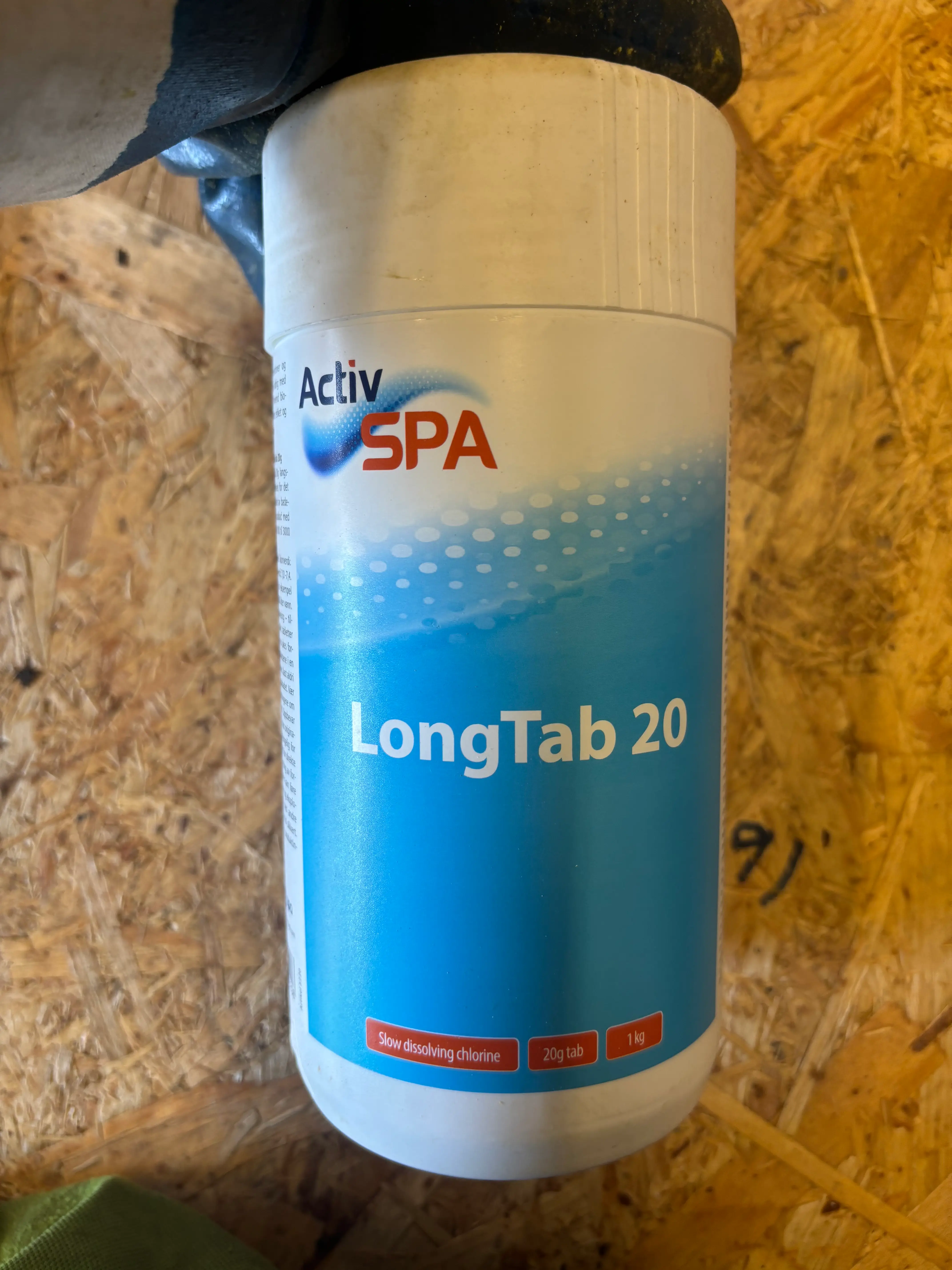 long Tab 20 Activ Spa Slow Dissolving Chlorine