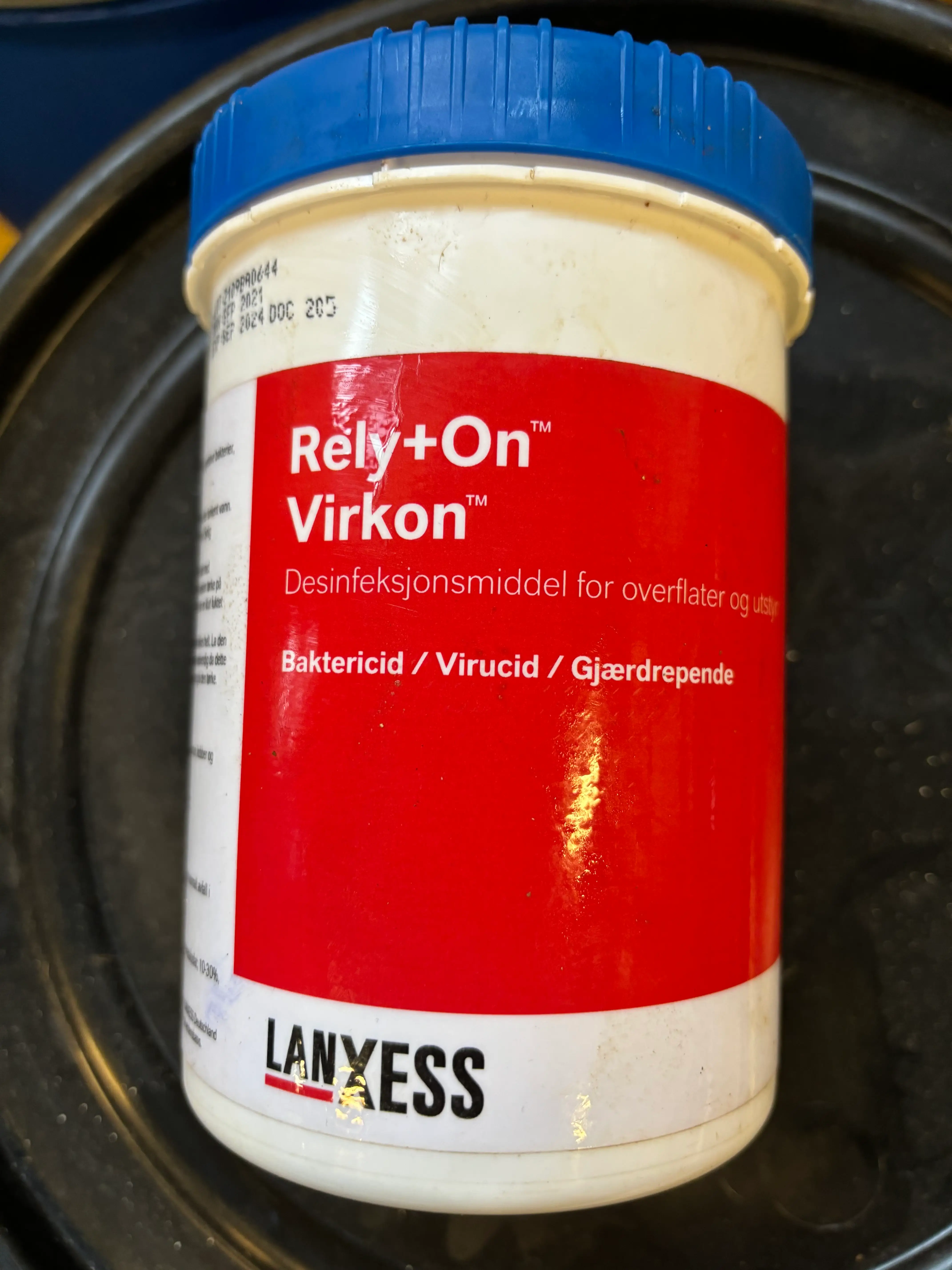 rely+on Virkon Baktericid Virucid Gjærdrepende Lanxess